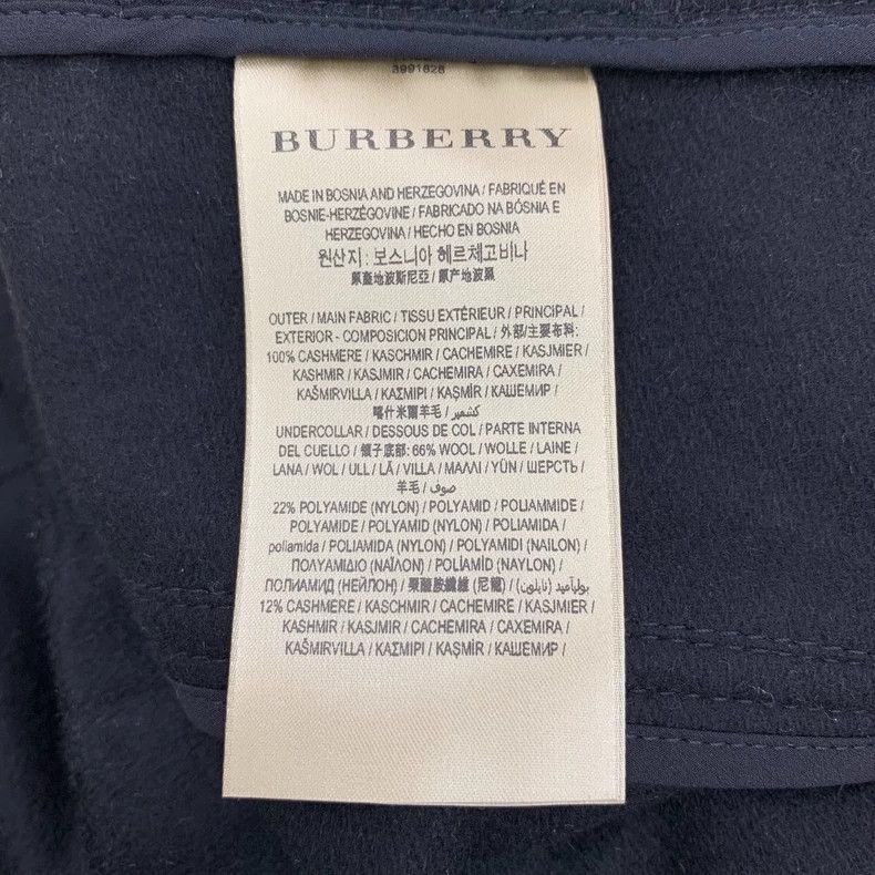 Burberry Burberry Black Cashmere Long Sleeve Coat Size XS / US 0-2 / IT 36-38 - 6 Thumbnail