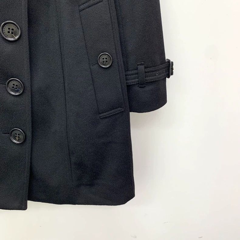 Burberry Burberry Black Cashmere Long Sleeve Coat Size XS / US 0-2 / IT 36-38 - 4 Thumbnail