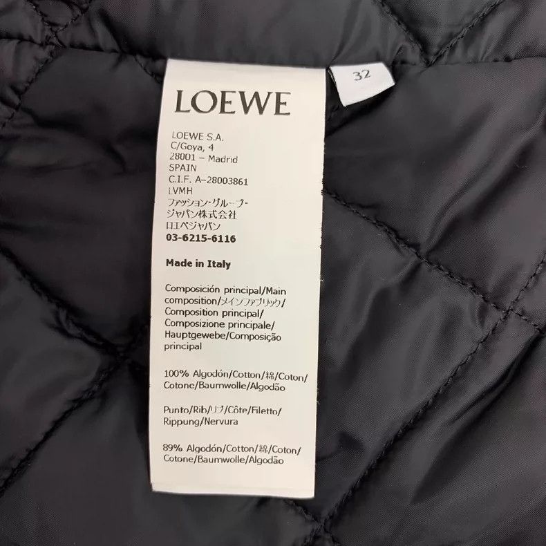 Loewe Loewe Green Hooded Long Sleeve Jacket Size XS / US 0-2 / IT 36-38 - 6 Thumbnail