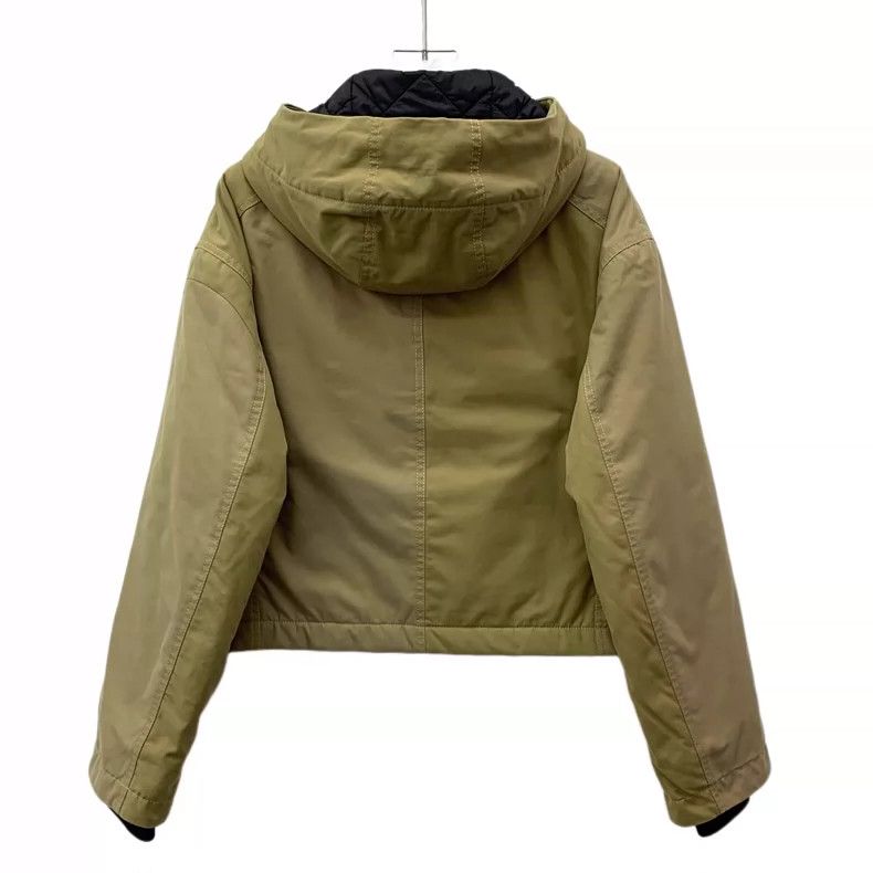Loewe Loewe Green Hooded Long Sleeve Jacket Size XS / US 0-2 / IT 36-38 - 2 Thumbnail