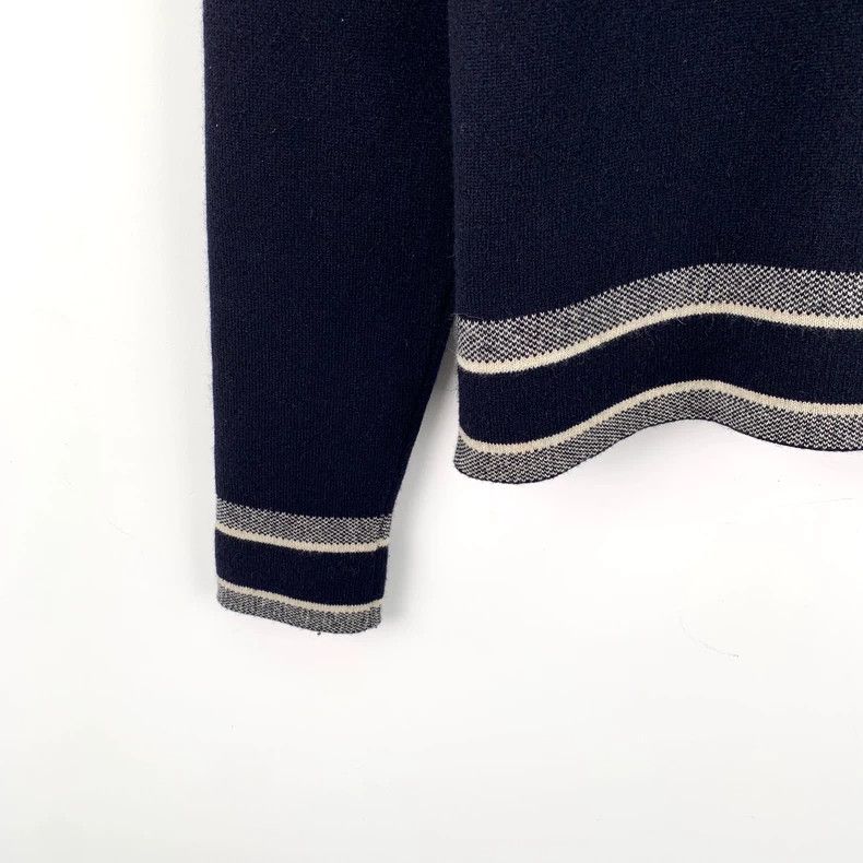 Dior Christian Dior Cashmere Round Neck Sweater Size XXS / US 00 / IT 34 - 4 Thumbnail