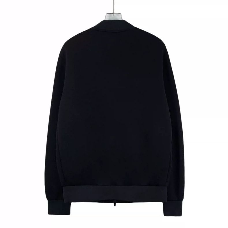 Fendi Fendi Black Monster Eyes Zip Long Sleeve Jacket Size XS / US 0-2 / IT 36-38 - 2 Thumbnail