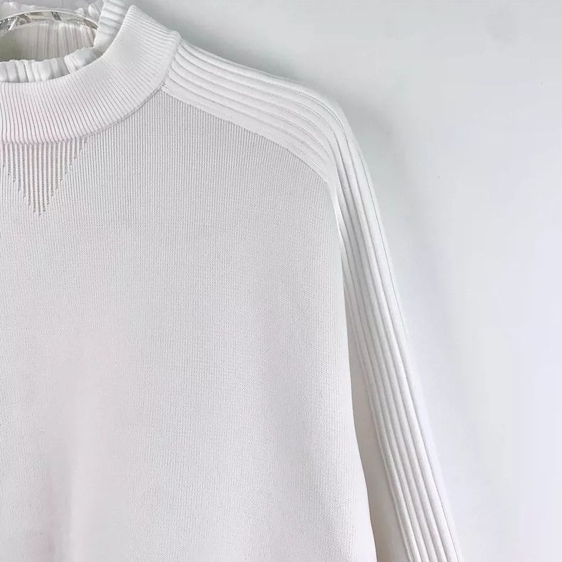 Louis Vuitton Louis Vuitton White Logo Long Sleeve Sweatshirt Size XS / US 0-2 / IT 36-38 - 3 Thumbnail