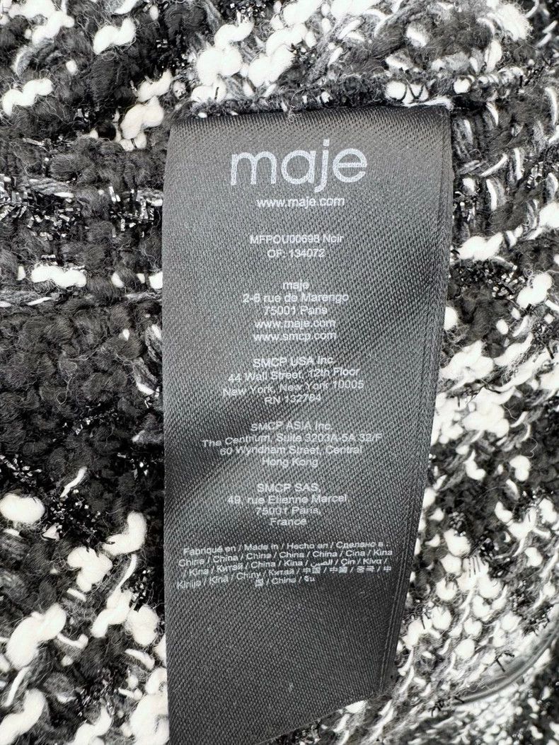 Maje Reversible Cotton Jacket from Maje Size XS / US 0-2 / IT 36-38 - 5 Thumbnail