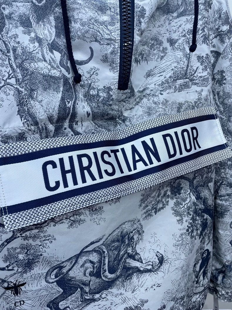 Dior Dior Animal Print Hooded Jacket Size S / US 4 / IT 40 - 3 Thumbnail