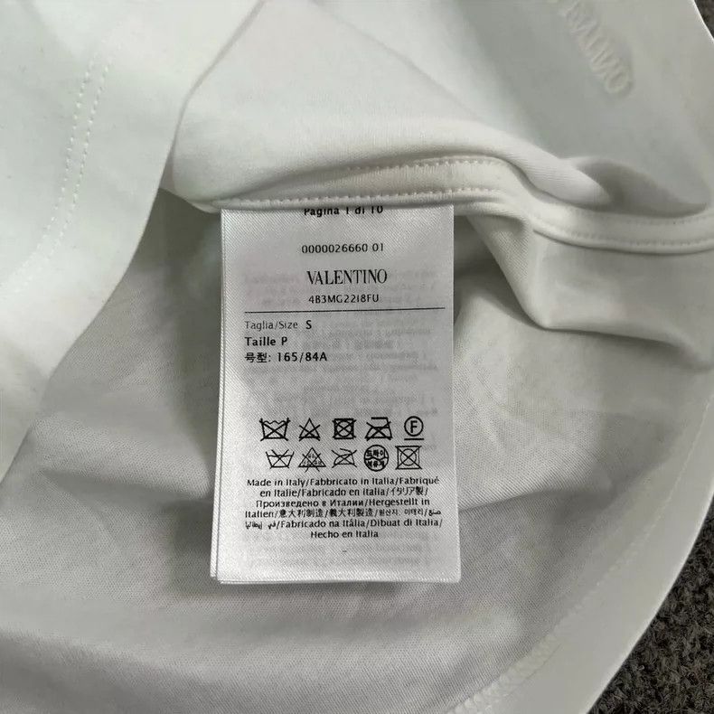 Valentino Valentino White Short Sleeve T-Shirt with Tags Size S / US 4 / IT 40 - 7 Thumbnail