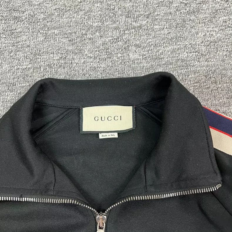 Gucci Gucci Classic Striped Logo Zip Jacket Size XS / US 0-2 / IT 36-38 - 6 Thumbnail