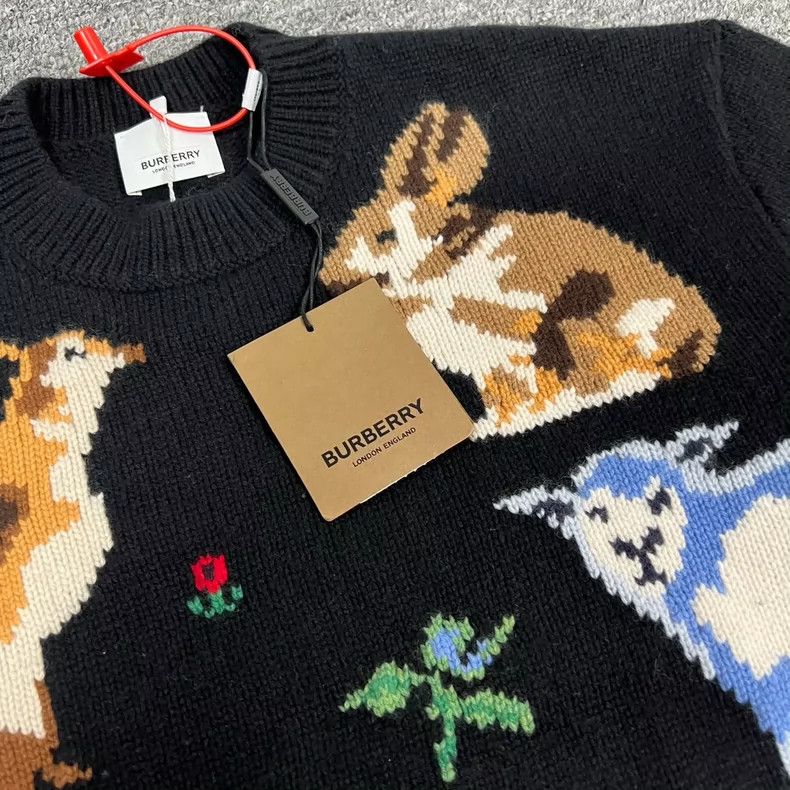 Burberry Burberry Animal Knit Sweater Size S Size S / US 4 / IT 40 - 5 Thumbnail