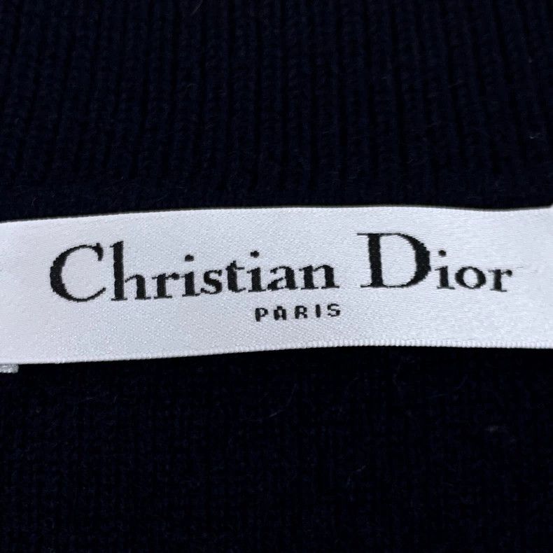 Dior Christian Dior Blue Striped Knit Casual Pants Size 34" / US 12 / IT 48 - 6 Thumbnail