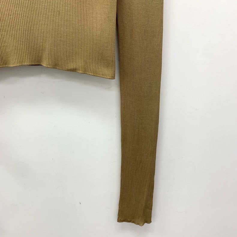 Prada Prada Brown Long Sleeve Knit Top Size L / US 10 / IT 46 - 4 Thumbnail