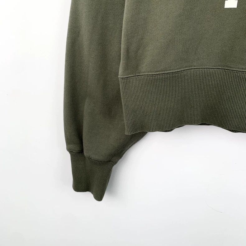Celine Celine Green Printed Long Sleeve Sweatshirt Size L / US 10 / IT 46 - 5 Thumbnail