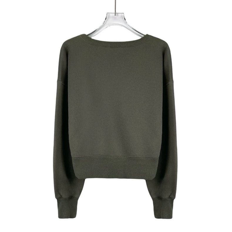 Celine Celine Green Printed Long Sleeve Sweatshirt Size L / US 10 / IT 46 - 2 Thumbnail