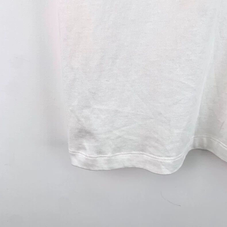 Fendi Fendi White Logo Cotton Short Sleeve T-Shirt Size S / US 4 / IT 40 - 5 Thumbnail