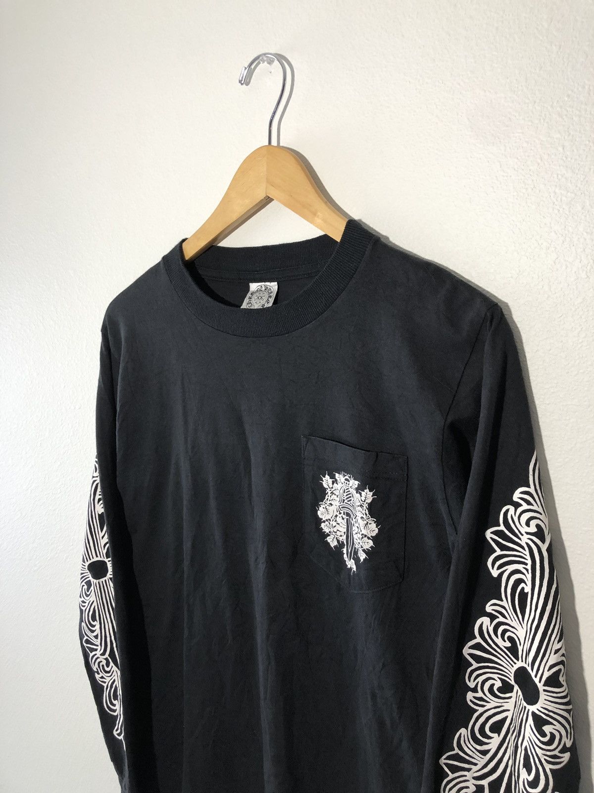 Chrome Hearts Chrome Heart Vintage Long Sleeve Shirt Size US S / EU 44-46 / 1 - 3 Thumbnail