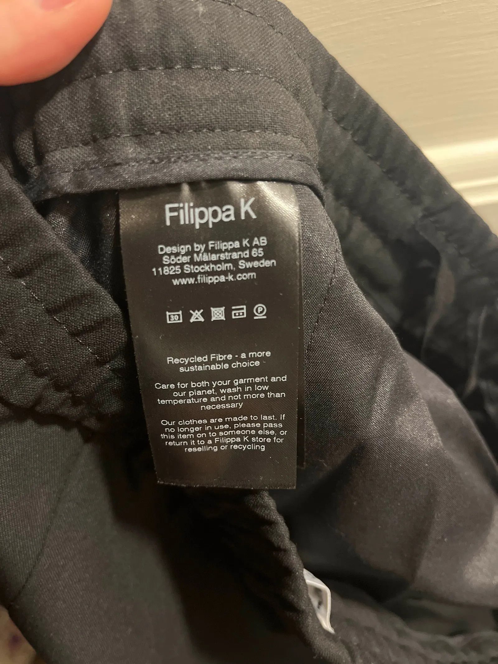 Filippa K Filippa K Fiona Peg Trouser Pants Size 24" / US 00 / IT 34 - 4 Thumbnail