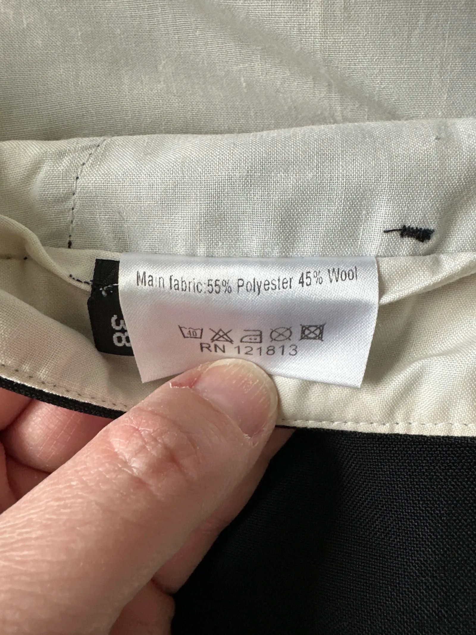 Hope Hope Judge Pants Size 27" / US 4 / IT 40 - 3 Thumbnail