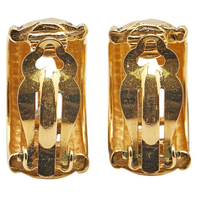 Chanel Chanel Chanel Logo Earrings Metal Earrings Size ONE SIZE - 3 Thumbnail