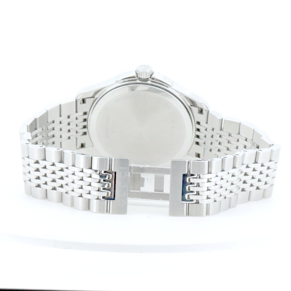 Gucci Gucci Gucci Timeless Stainless Steel Watch Metal Quartz YA1264106 DUTY FREE for USA Size ONE SIZE - 4 Thumbnail