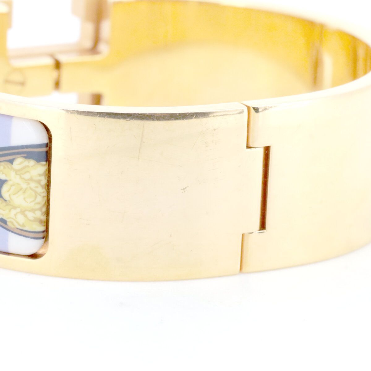 Hermes Hermes Hermes Click H Enamel Bracelet Enamel Bracelet DUTY FREE for USA Size ONE SIZE - 4 Thumbnail