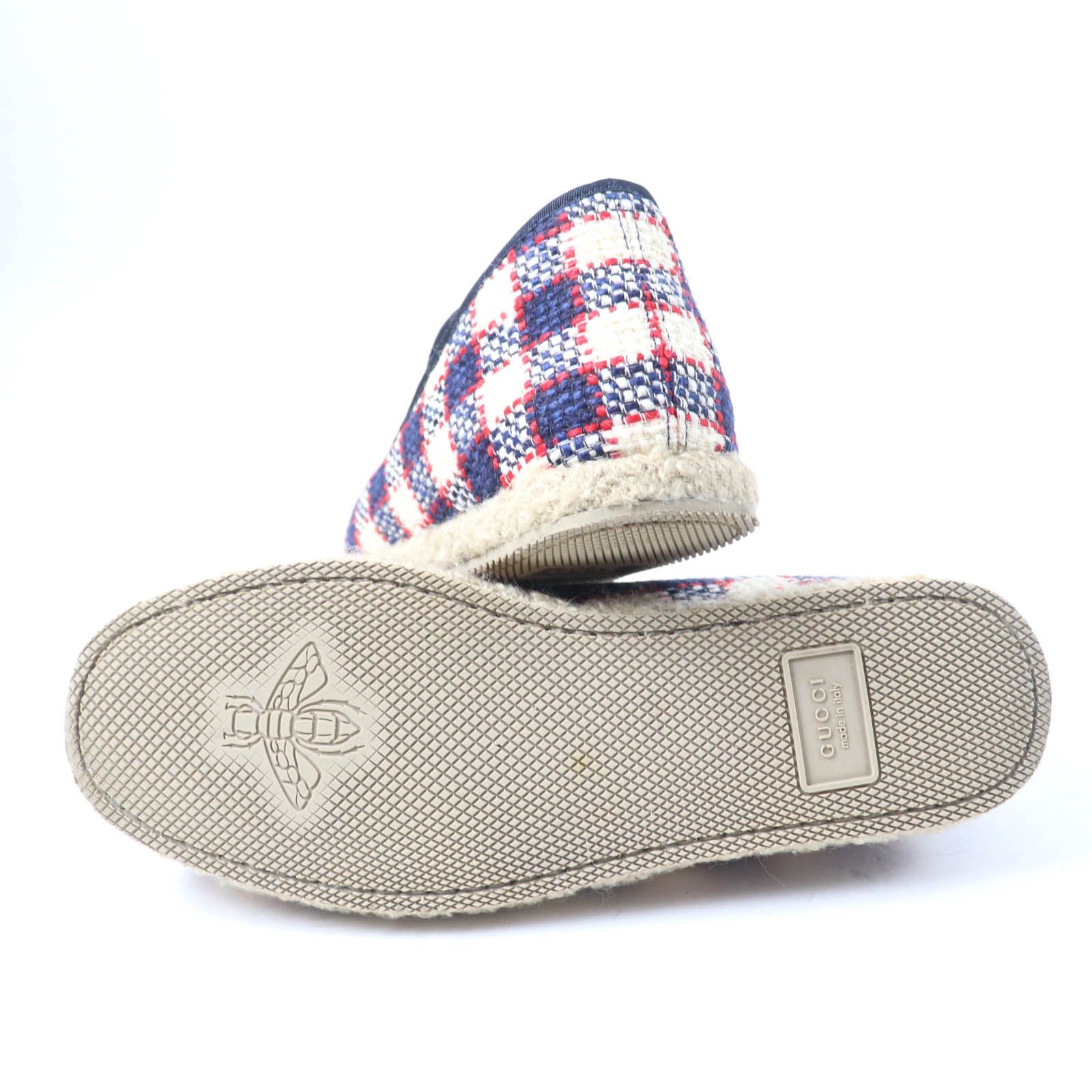 Gucci Gucci Gucci Horsebit tweed boa leather espadrilles Others Shoes Size ONE SIZE - 7 Thumbnail