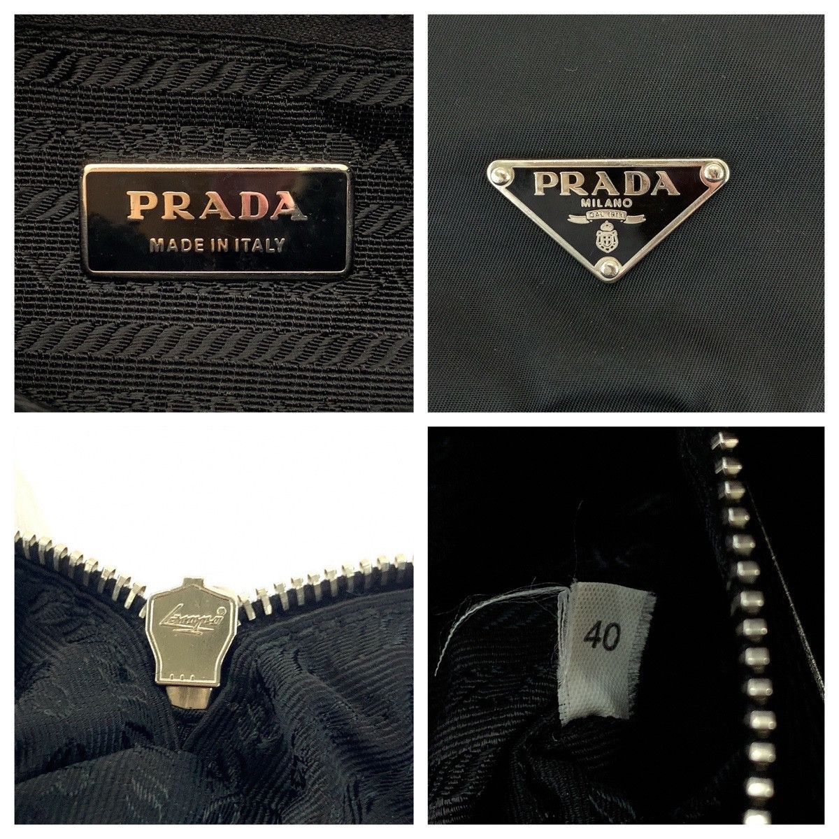 Prada Prada Prada Tessuto Nylon Shoulder Bag Others Shoulder Bag BT8994 Size ONE SIZE - 4 Thumbnail