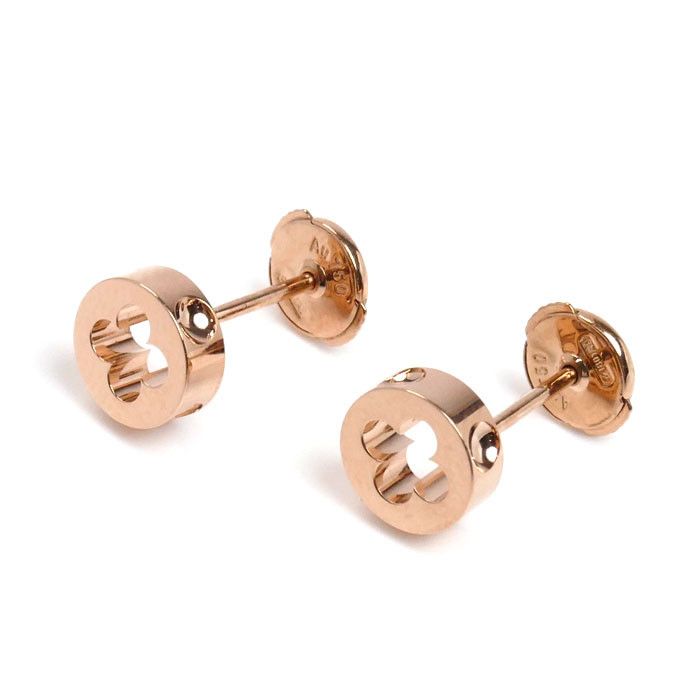 Louis Vuitton Louis Vuitton Louis Vuitton Puce Empreinte Au750 Earrings Metal Earrings Q96579 Size ONE SIZE - 2 Thumbnail