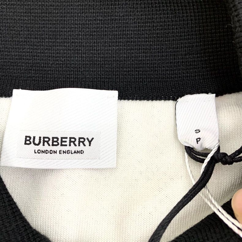 Burberry Burberry Beige Check Cotton Polo Dress Size S Size S / US 4 / IT 40 - 5 Thumbnail