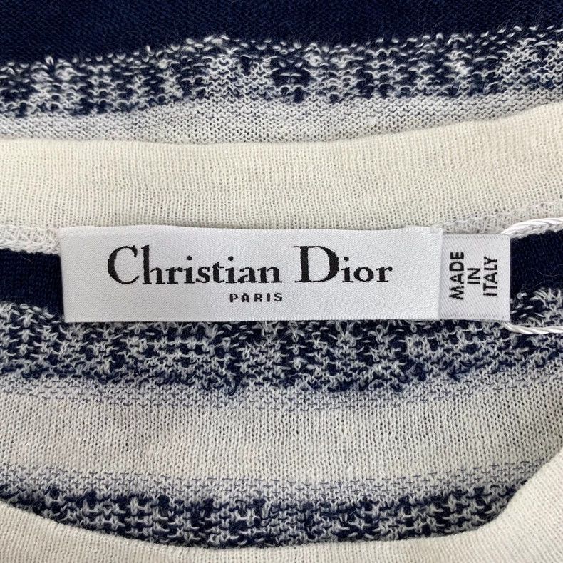 Dior Christian Dior Striped Short Sleeve T-Shirt Size M / US 6-8 / IT 42-44 - 6 Thumbnail