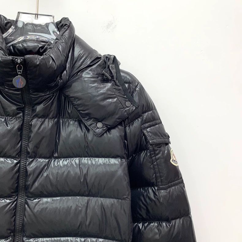 Moncler Moncler Black Quilted Hooded Down Jacket Size S / US 4 / IT 40 - 3 Thumbnail