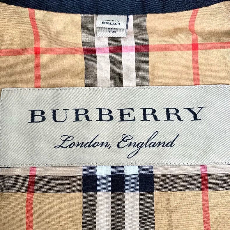 Burberry Burberry Double-Breasted Cotton Black Trench Coat Size M / US 6-8 / IT 42-44 - 6 Thumbnail
