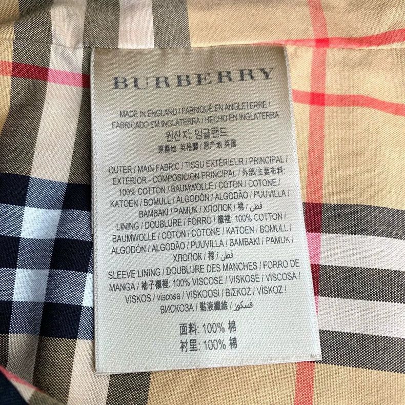 Burberry Burberry Double-Breasted Cotton Black Trench Coat Size M / US 6-8 / IT 42-44 - 8 Thumbnail