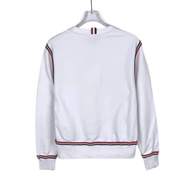 Thom Browne Thom Browne White Long Sleeve Sweatshirt Size M / US 6-8 / IT 42-44 - 2 Thumbnail
