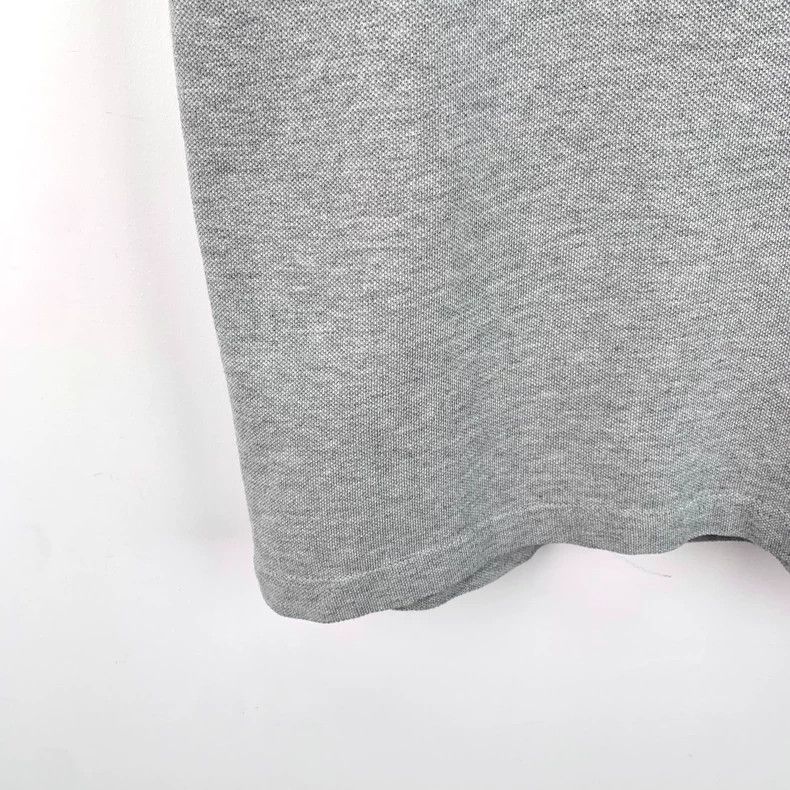 Moncler Moncler Gray Polo Shirt with Logo Size L / US 10 / IT 46 - 4 Thumbnail