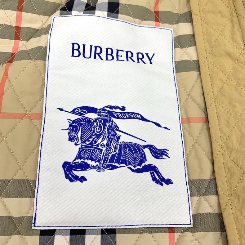 Burberry Burberry Brown Diamond Quilted Hooded Jacket Size M / US 6-8 / IT 42-44 - 5 Thumbnail