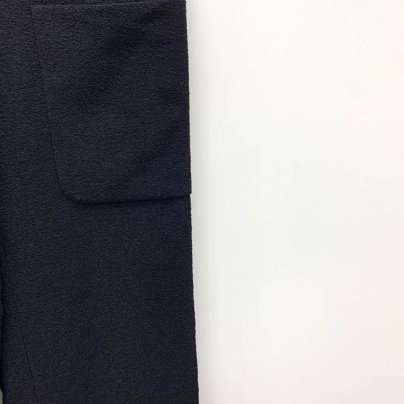 Chanel Chanel Black Button Wool Pants Size XS Size 36" / US 14 / IT 50 - 4 Thumbnail