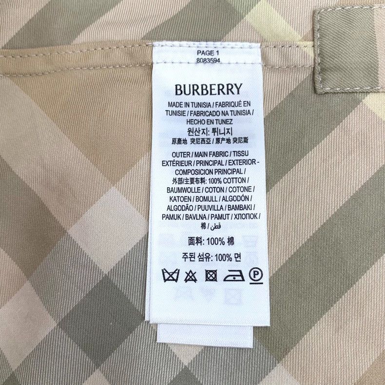 Burberry Burberry Classic Check Long Sleeve Shirt Size S / US 4 / IT 40 - 8 Thumbnail