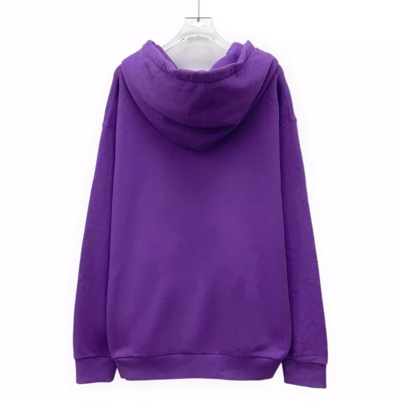 Gucci Gucci Purple Hoodie with Cherry Design Size M / US 6-8 / IT 42-44 - 2 Thumbnail