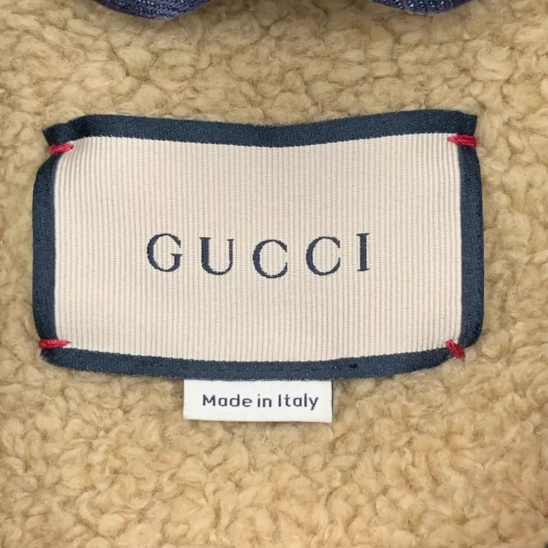 Gucci Gucci Deep Blue Denim Jacket with Studs Size M / US 6-8 / IT 42-44 - 5 Thumbnail