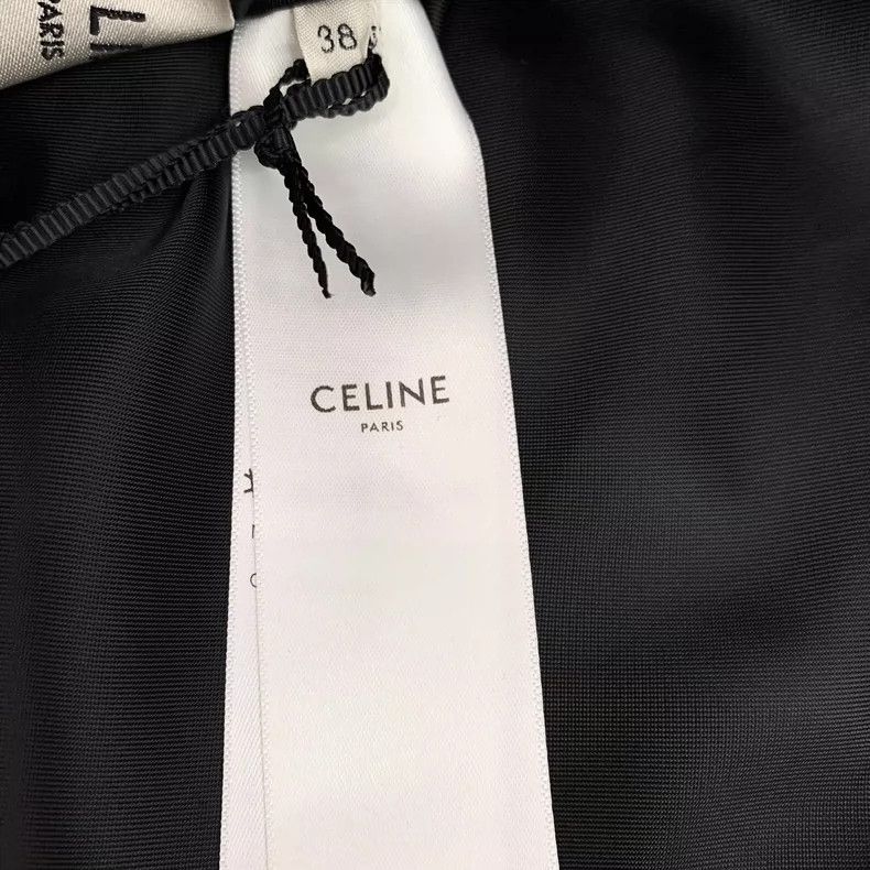 Celine Celine Black Wool Long Sleeve Jacket Size S / US 4 / IT 40 - 6 Thumbnail