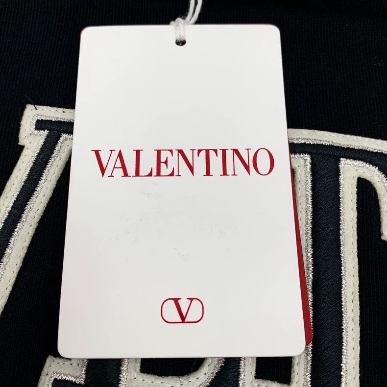 Valentino Valentino Logo Embroidered Hooded Sweatshirt Size XS / US 0-2 / IT 36-38 - 8 Thumbnail