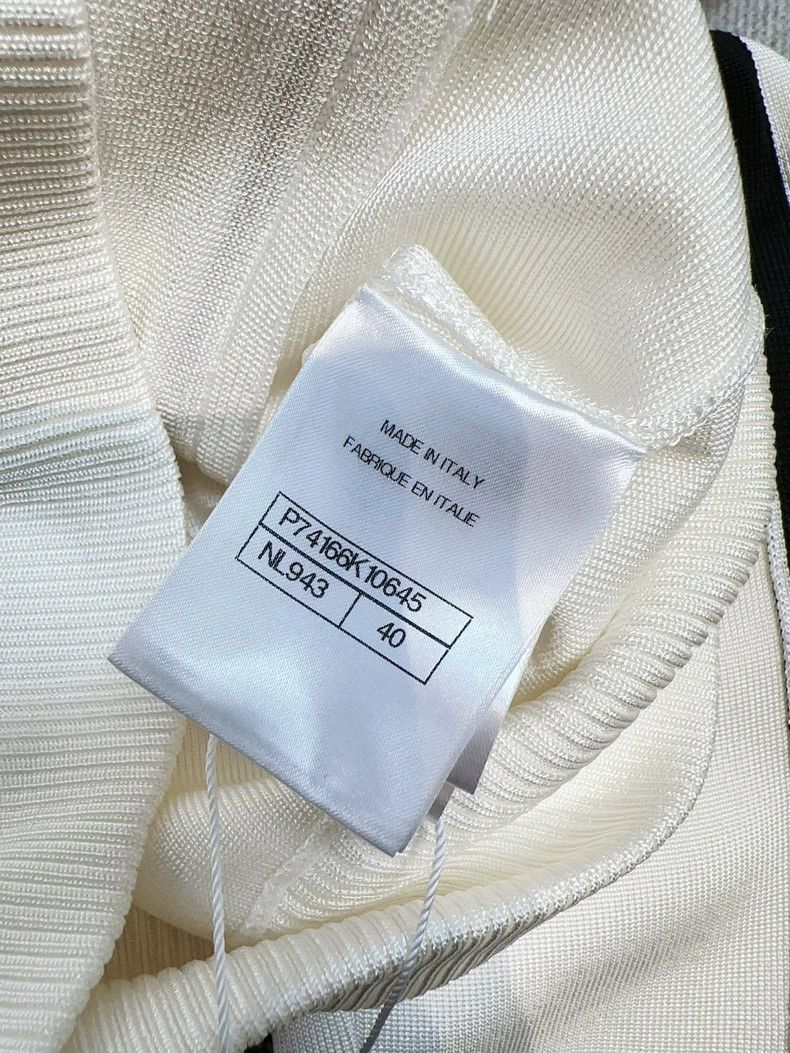 Chanel Chanel Embroidered Baseball Jacket with Colorful Trim Size L / US 10 / IT 46 - 6 Thumbnail