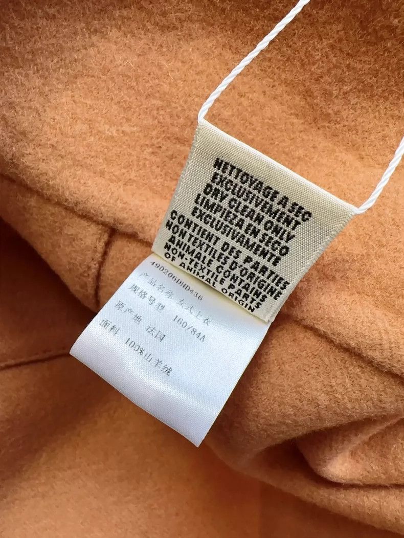 Hermes Hermes Pink Vintage Cashmere Coat Size S / US 4 / IT 40 - 5 Thumbnail