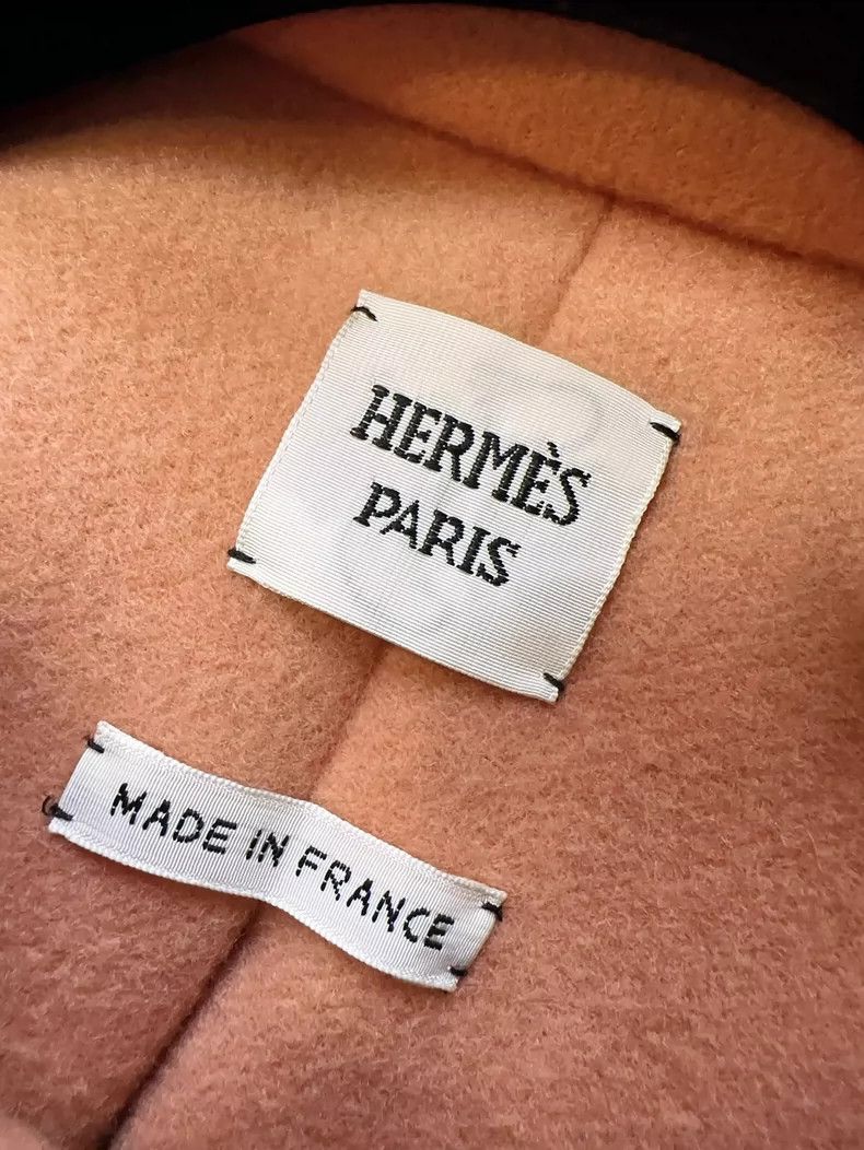 Hermes Hermes Pink Vintage Cashmere Coat Size S / US 4 / IT 40 - 3 Thumbnail