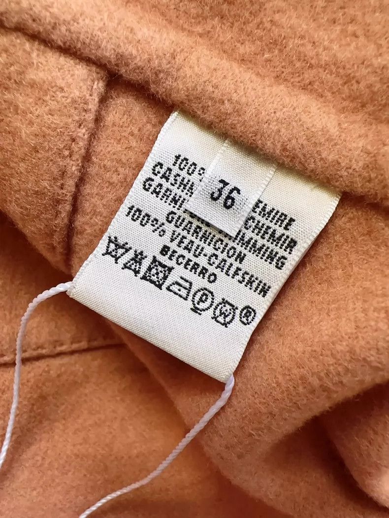 Hermes Hermes Pink Vintage Cashmere Coat Size S / US 4 / IT 40 - 4 Thumbnail