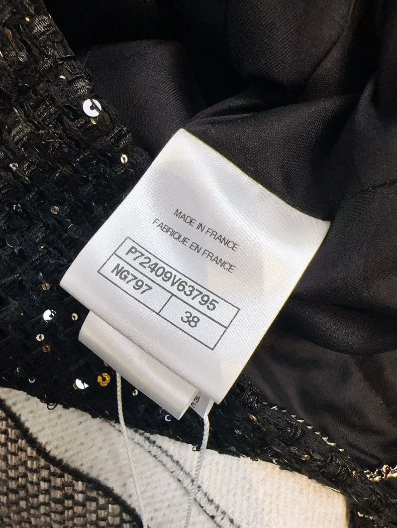Chanel Chanel Black Star Embroidery Woven Jacket Size M / US 6-8 / IT 42-44 - 5 Thumbnail