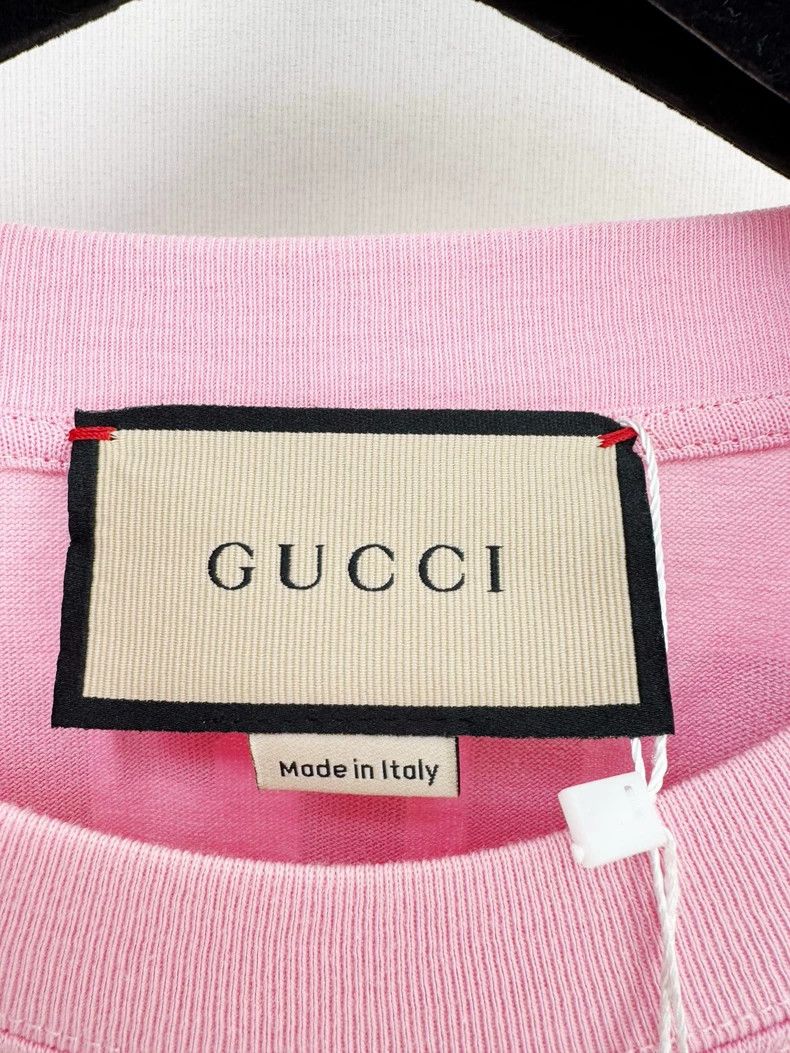 Gucci Gucci Short Sleeve Pink Top with Numbers Size XXS / US 00 / IT 34 - 2 Thumbnail