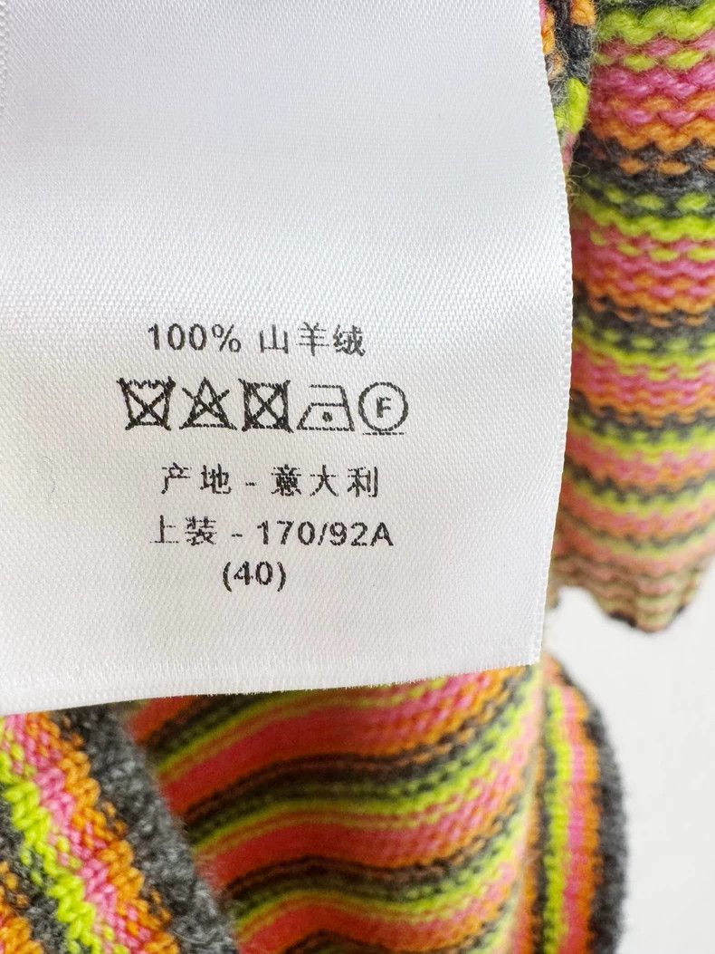 Dior Dior Colorful Knitted Bee Embroidered Polo Size M / US 6-8 / IT 42-44 - 6 Thumbnail