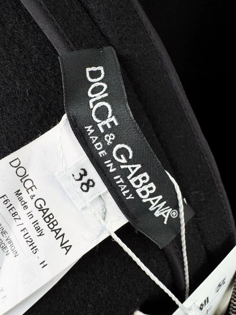Dolce & Gabbana DG Dolce & Gabbana Wool Dress Size S / US 4 / IT 40 - 3 Thumbnail