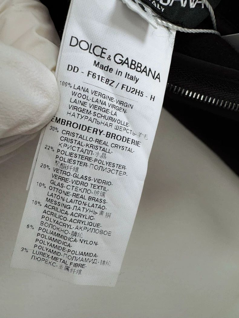 Dolce & Gabbana DG Dolce & Gabbana Wool Dress Size S / US 4 / IT 40 - 5 Thumbnail