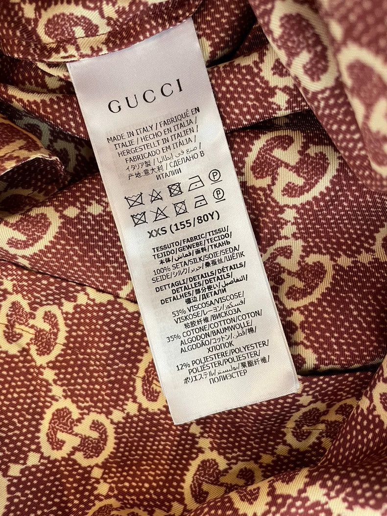 Gucci Gucci All Over Print Dress Size XXS / US 00 / IT 34 - 5 Thumbnail